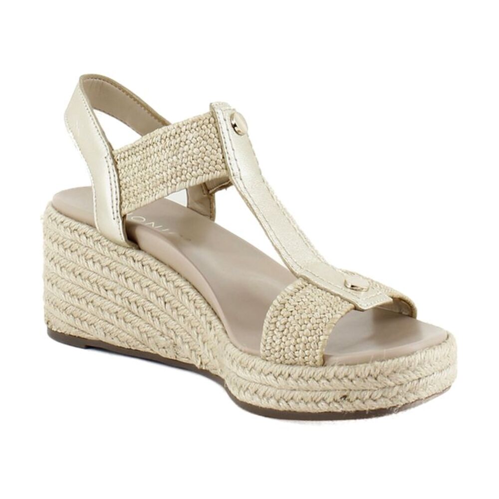 Vionic Calera Gold Metallic Leather